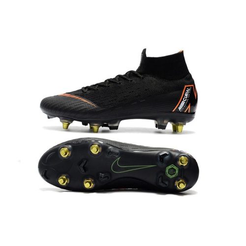 Nike Mercurial SUPERFLY 6 ELITE SG-PRO Anti-Clog Negro Naranja_3.jpg